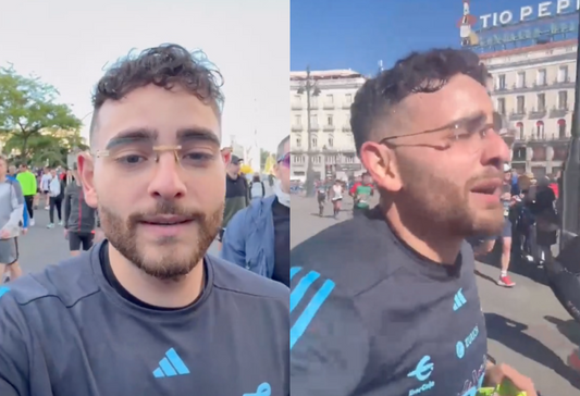 Rocco Hunt corre la mezza maratona di Madrid: “L’ennesima follia”